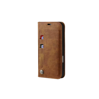 Samsung Galaxy S24 Series Book Flip Case Leather Wallet