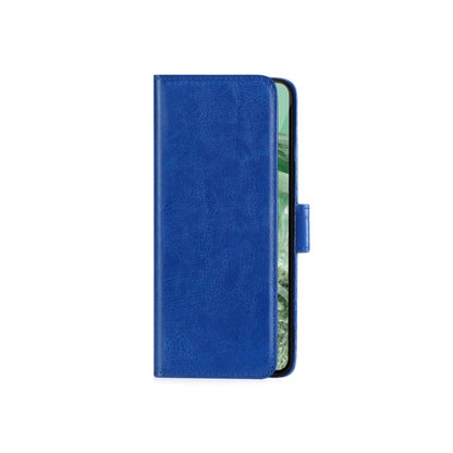 google pixel case leather wallet blue side