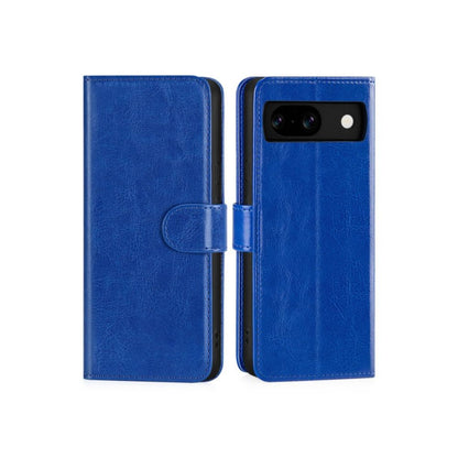 google pixel case leather wallet blue back and front