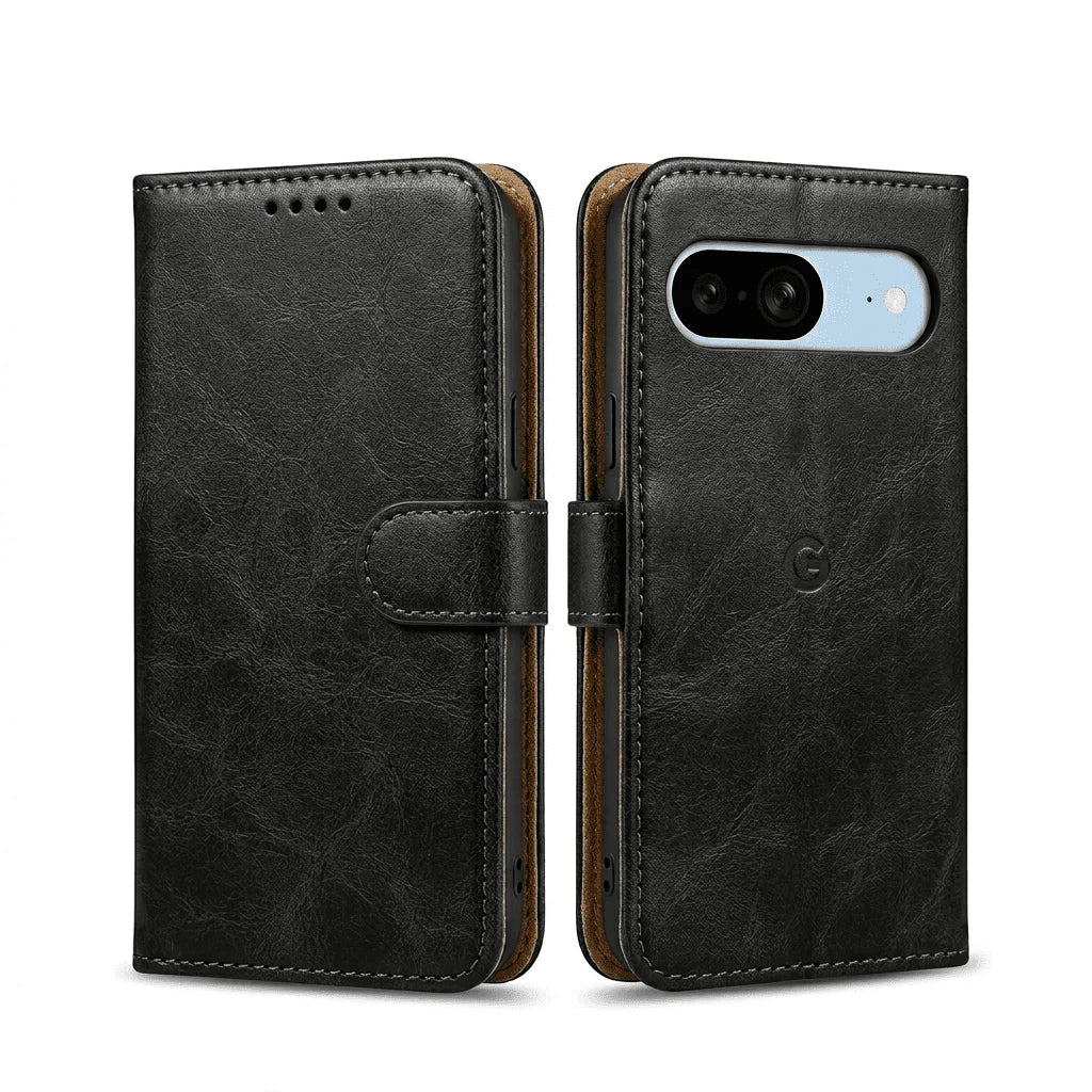 Google Pixel 8a Book Flip Leather Wallet Case