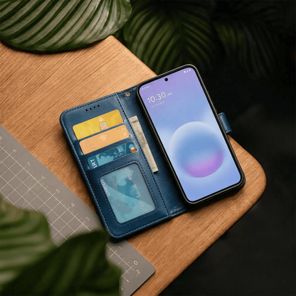 Google Pixel 11 Pro / 11 Pro XL Book Flip Case Leather Wallet