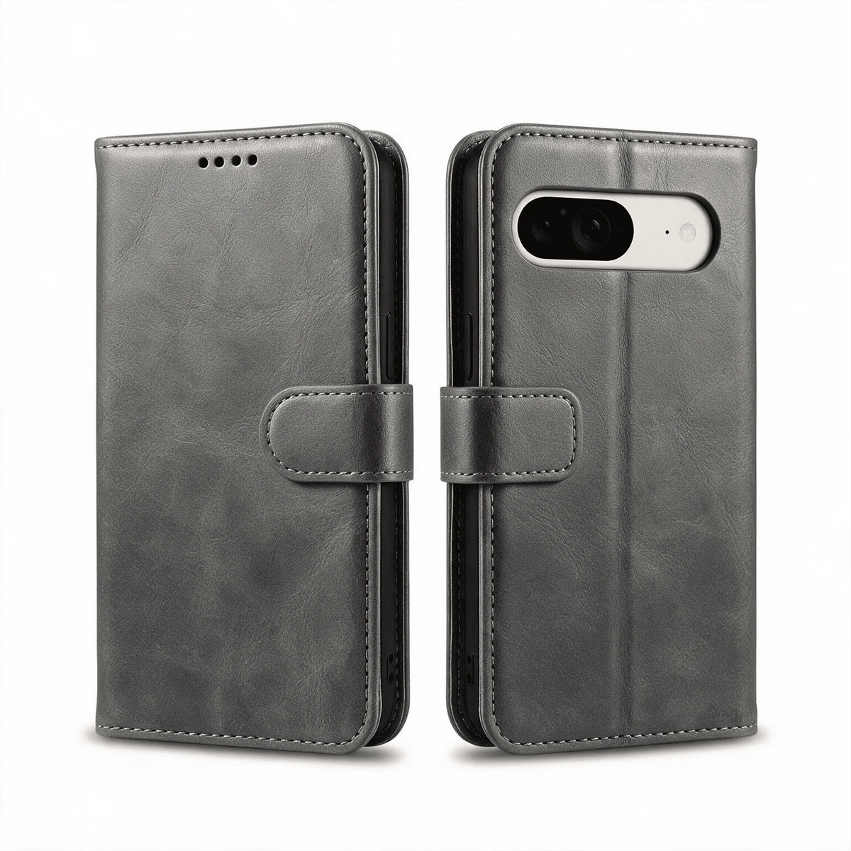 Google Pixel 11 / 10 / 10 Pro Book Flip Case Leather Wallet with Magnetic Closure