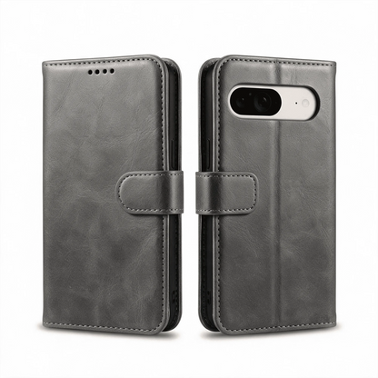 Google Pixel 11 / 10 / 10 Pro Book Flip Case Leather Wallet with Magnetic Closure
