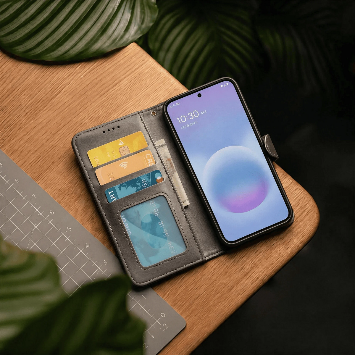 Google Pixel 11 Pro / 11 Pro XL Book Flip Case Leather Wallet