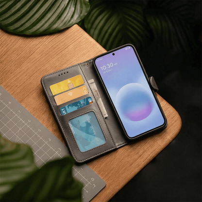 Google Pixel 11 Pro / 11 Pro XL Book Flip Case Leather Wallet