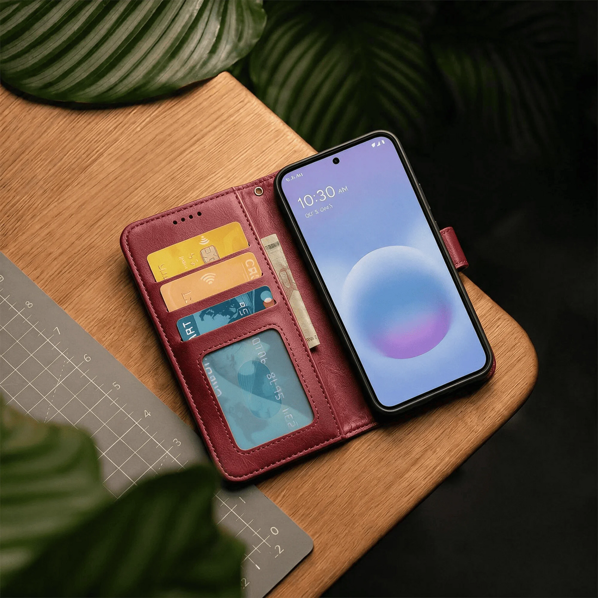 Google Pixel 11 Pro / 11 Pro XL Book Flip Case Leather Wallet