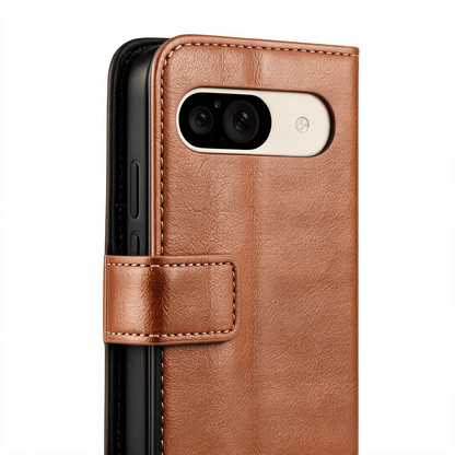 Google Pixel 11 Pro / 11 Pro XL Book Flip Case Leather Wallet