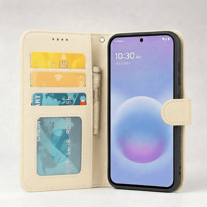 Google Pixel 8a Book Flip Leather Wallet Case