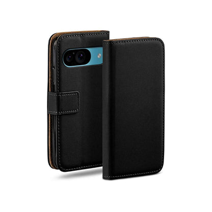 Google Pixel 10 Pro XL Book Flip Case Leather Wallet with Magnetic Closure