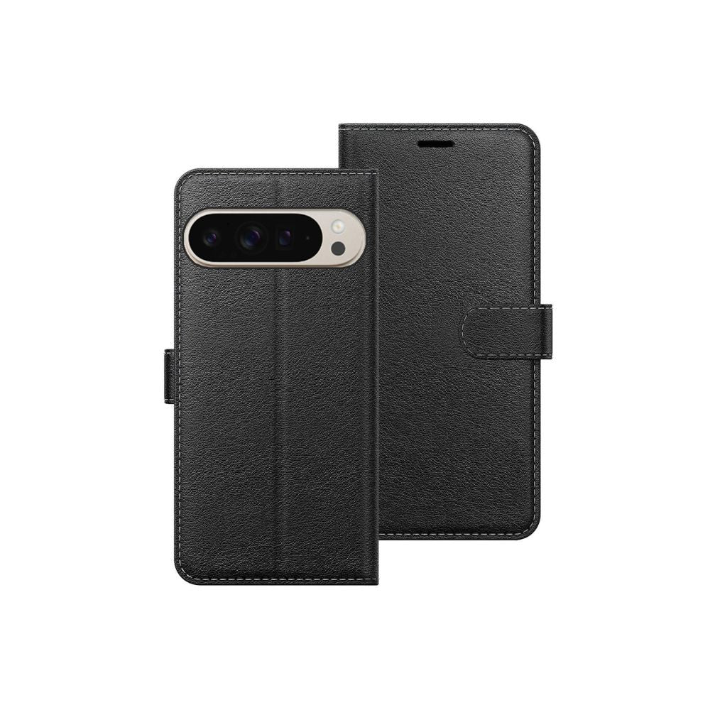 Google Pixel 9 / 9 Pro Book Flip Case Leather Wallet with Magnetic Closure