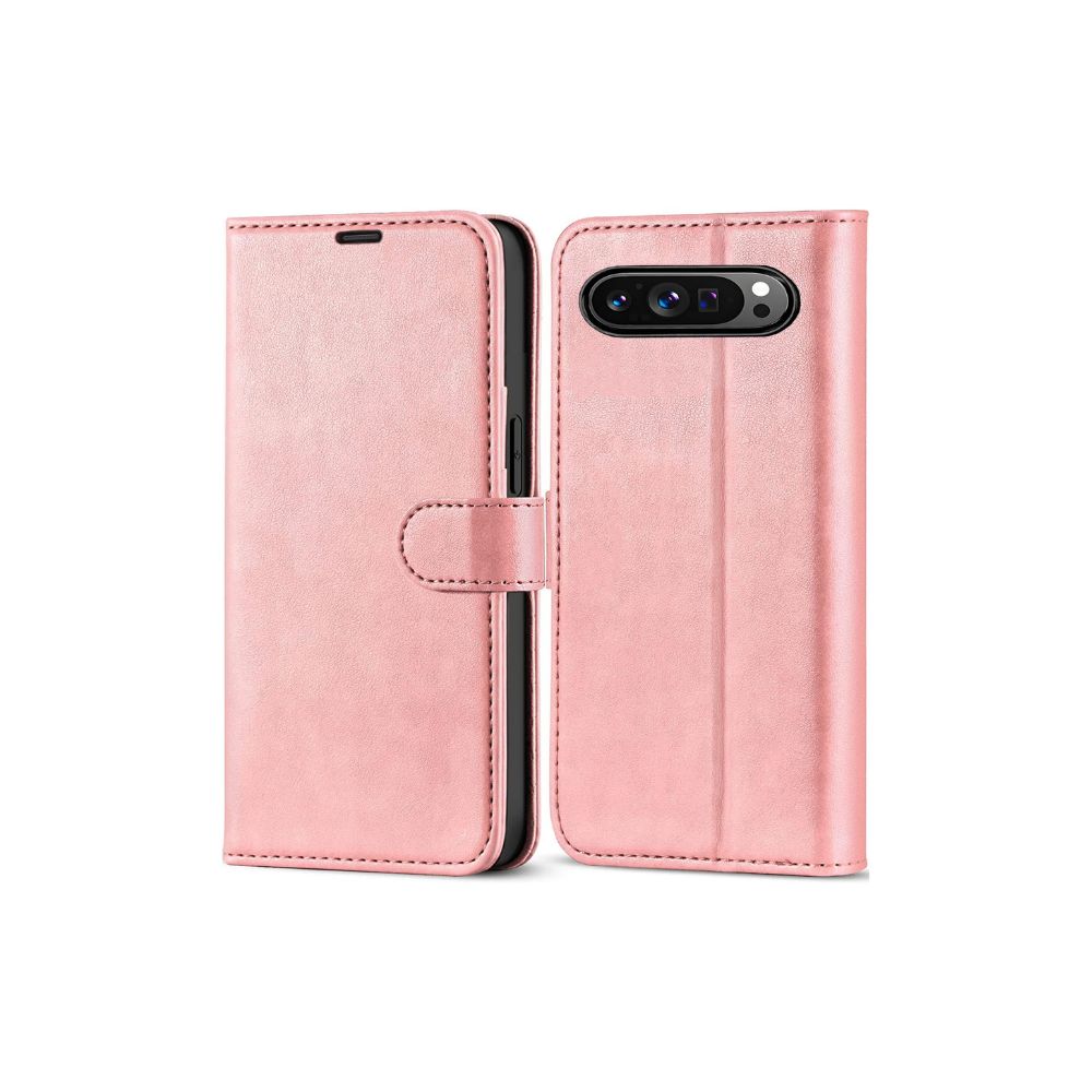 Google Pixel 9 / 9 Pro Book Flip Case Leather Wallet with Magnetic Closure