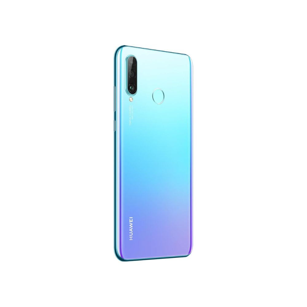 huawei p30 lite back tilted view