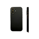 iPhone 16 Silicone Lens Protector Case Black