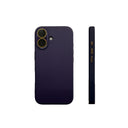 iPhone 16 Plus Silicone Lens Protector Case Purple