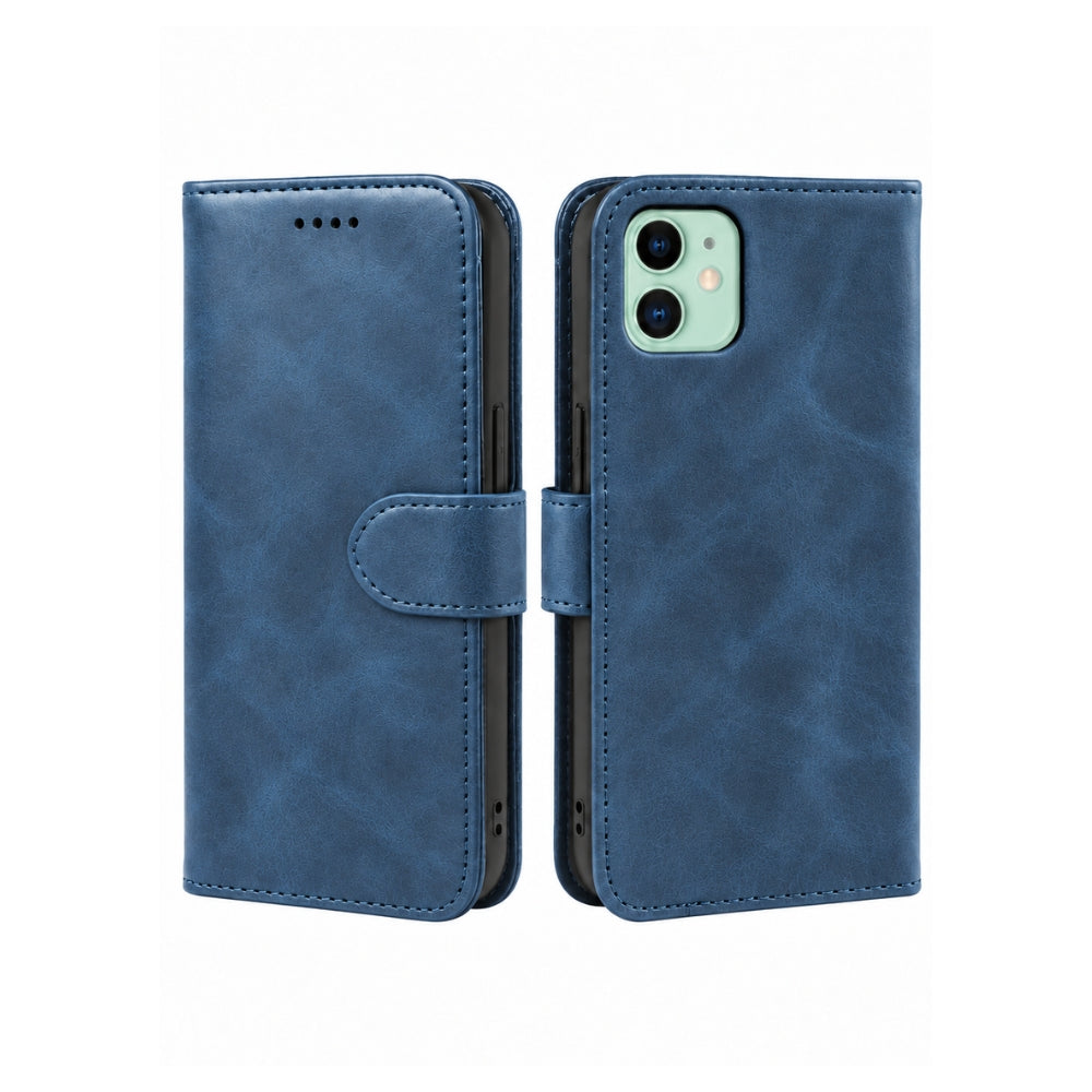 iPhone 17e / 16e Book Flip Case Leather Wallet