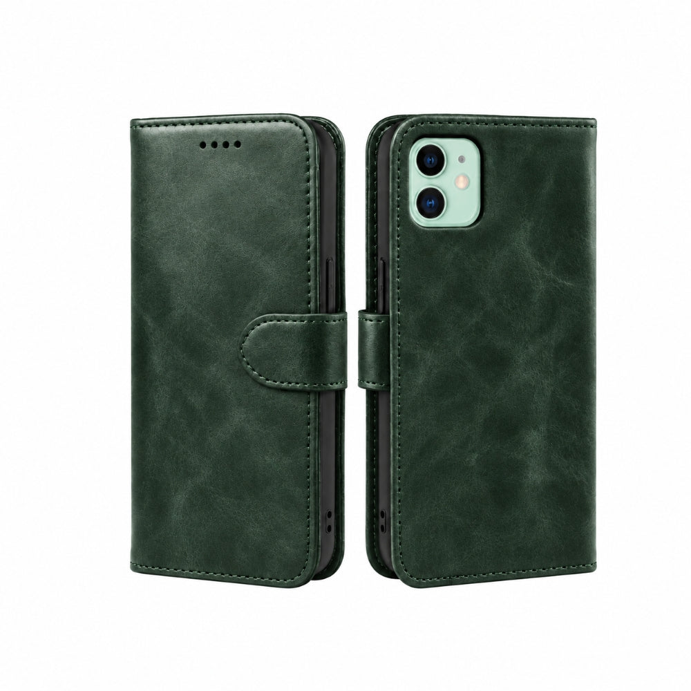 iPhone 17e / 16e Book Flip Case Leather Wallet
