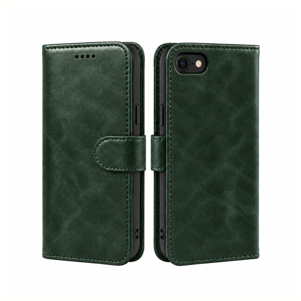 iPhone 6 / 7 / 8 / SE Book Flip Case Leather Wallet