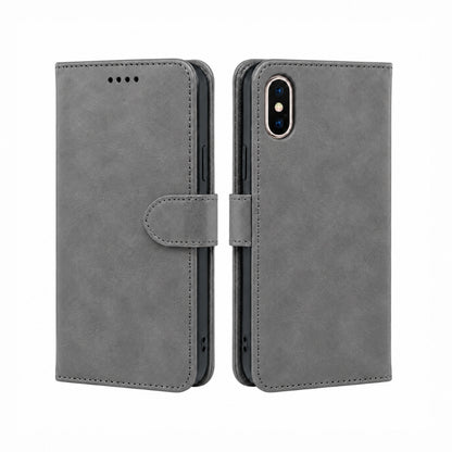iPhone X / XS / XR / XS Max Book Flip Case Leather Wallet