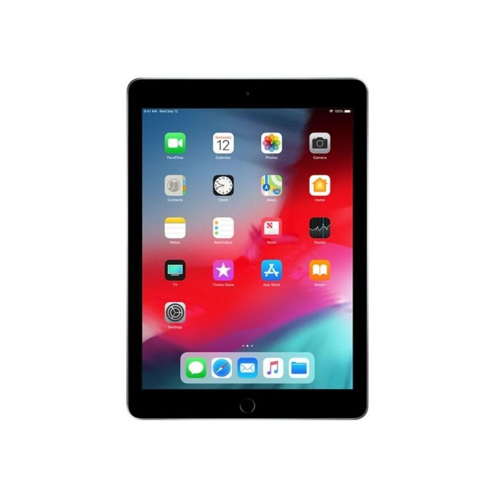 ipad apple 9.7​ space grey wifi cellular 6th generation front