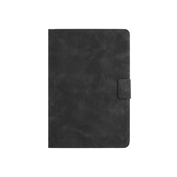 Black leather wallet flip case for iPad Pro 11 inch with Apple Pencil holder

