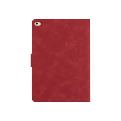 ipad leather wallet case for mini 1 2 3 4 5 6, ipad pro 12.9 red back