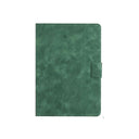 iPad 10.9 (2020)/Pro 11 Book Flip Case Green Leather Wallet with Magnetic Closure
