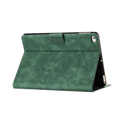 ipad leather wallet case for mini 1 2 3 4 5 6, ipad pro 12.9 green folded