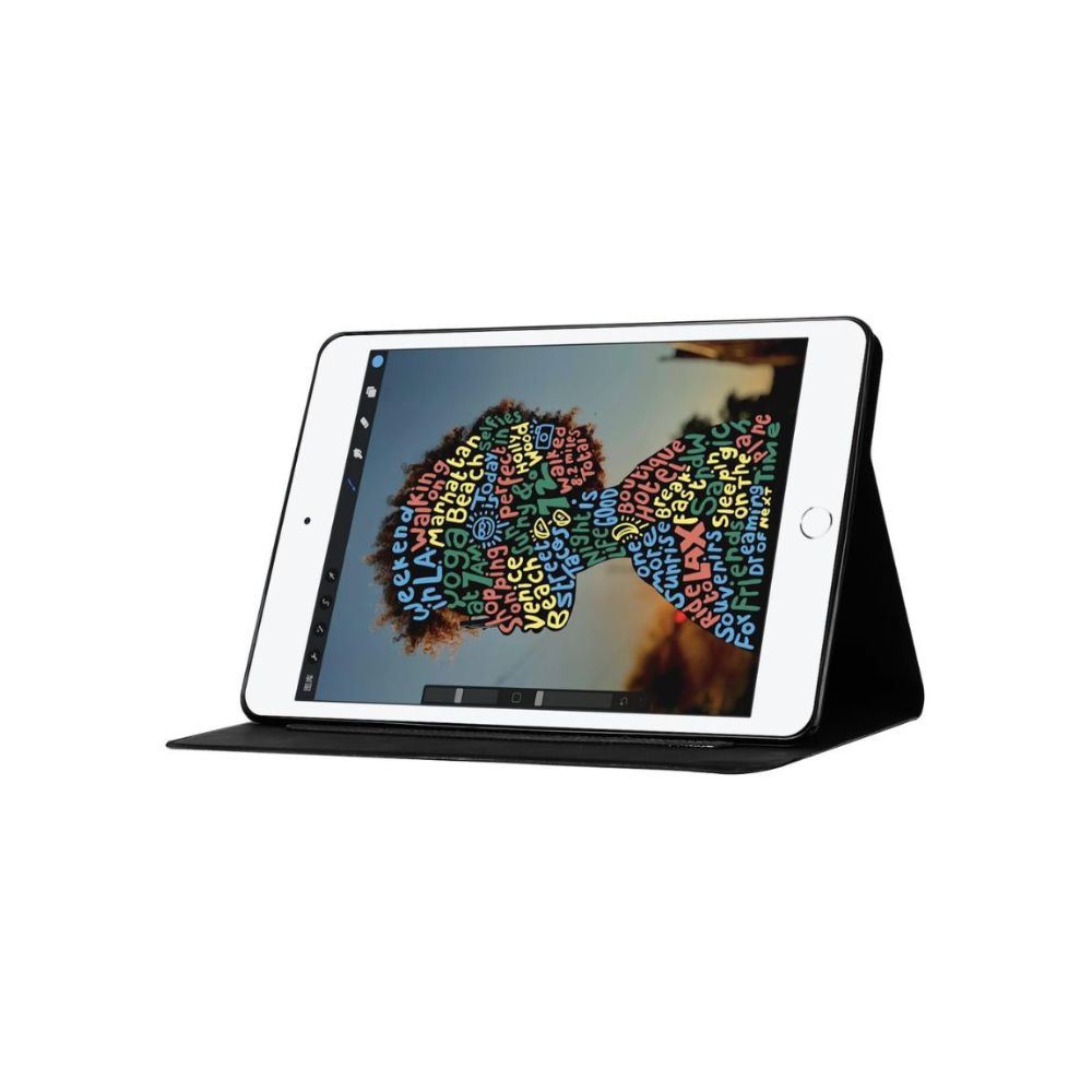 ipad leather wallet case for mini 1 2 3 4 5 6, ipad pro 12.9 green folded front