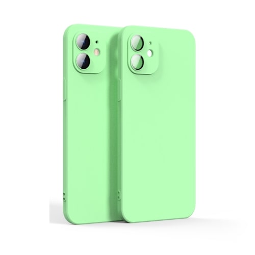iphone xr to 14 pro max glass case green