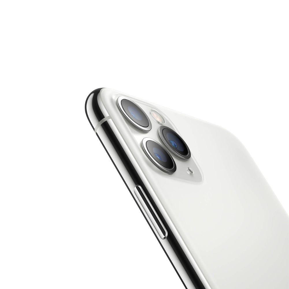 iphone 11 pro max silver refurbished side top