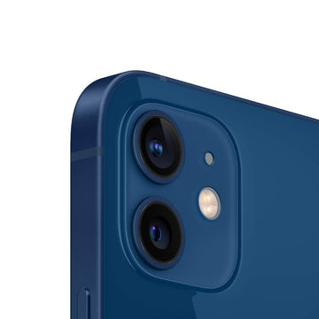 iphone 12 blue refurbished top view