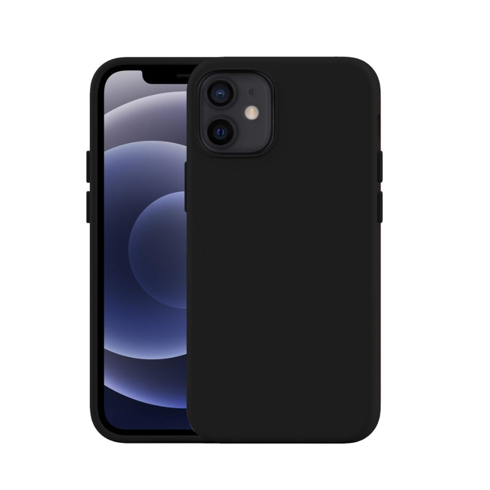 iPhone 11 Black Silicone Gel Case back