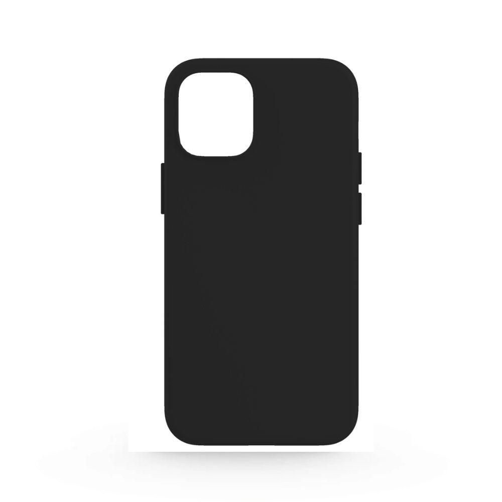 iPhone 11 Black Silicone Gel Case back