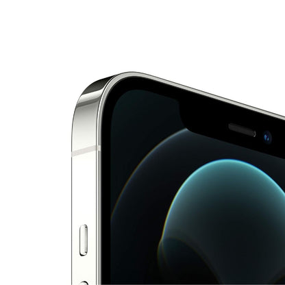 iphone 12 pro max silver top front