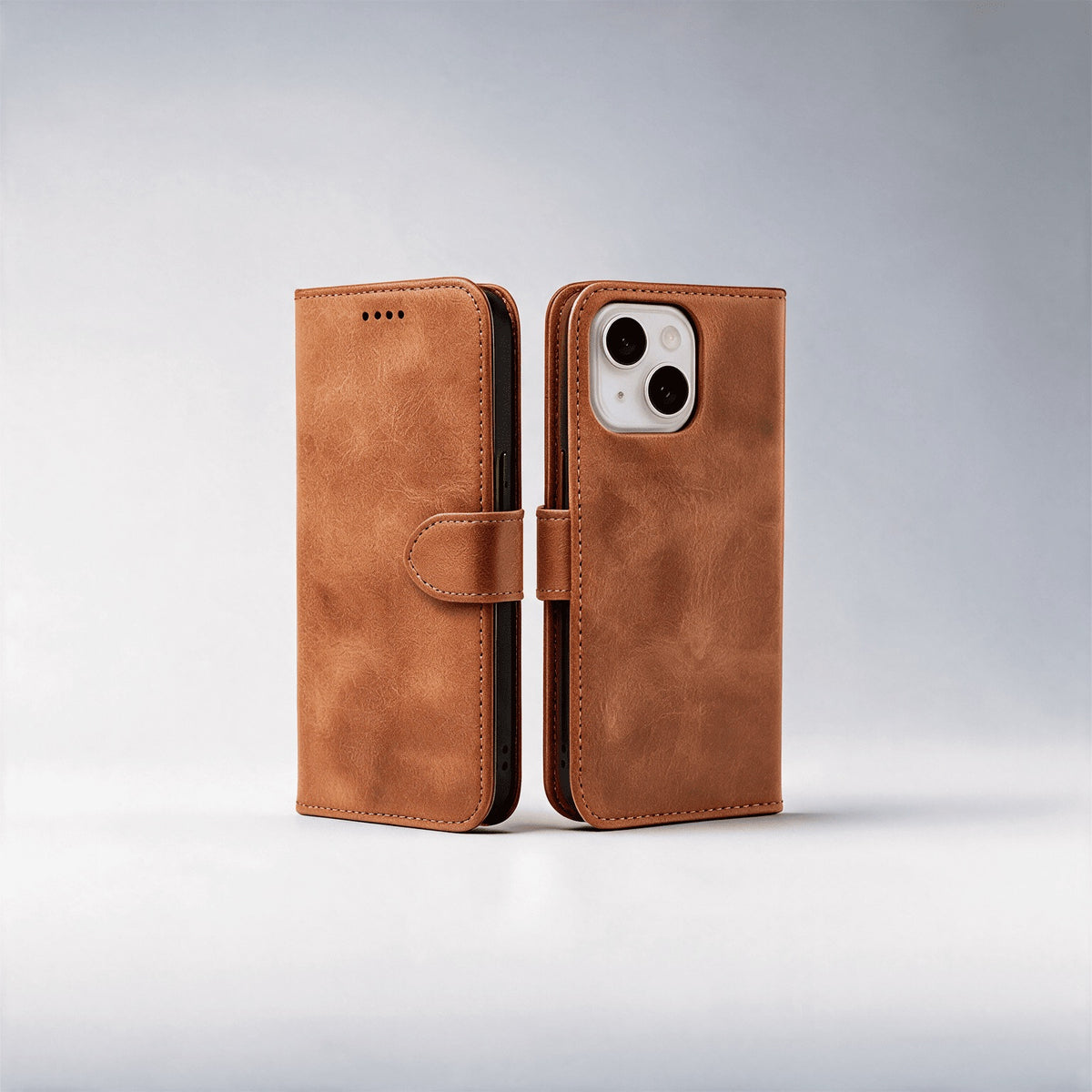 iPhone 13 Series Book Flip Case Leather Wallet