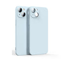 iPhone 13 Glass Case Light Blue