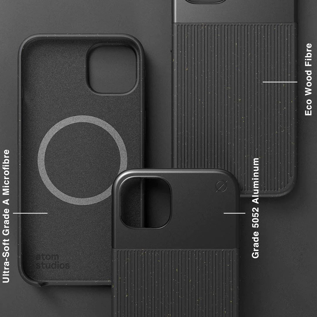 grade 5052 aluminium eco wood fibre iphone 13 atom studios