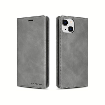 iphone 15 plus pro max leather wallet case grey