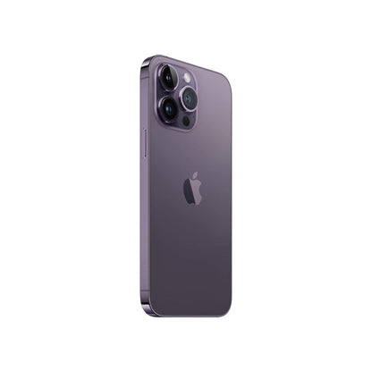 iphone 14 pro max refurbished deep purple side view