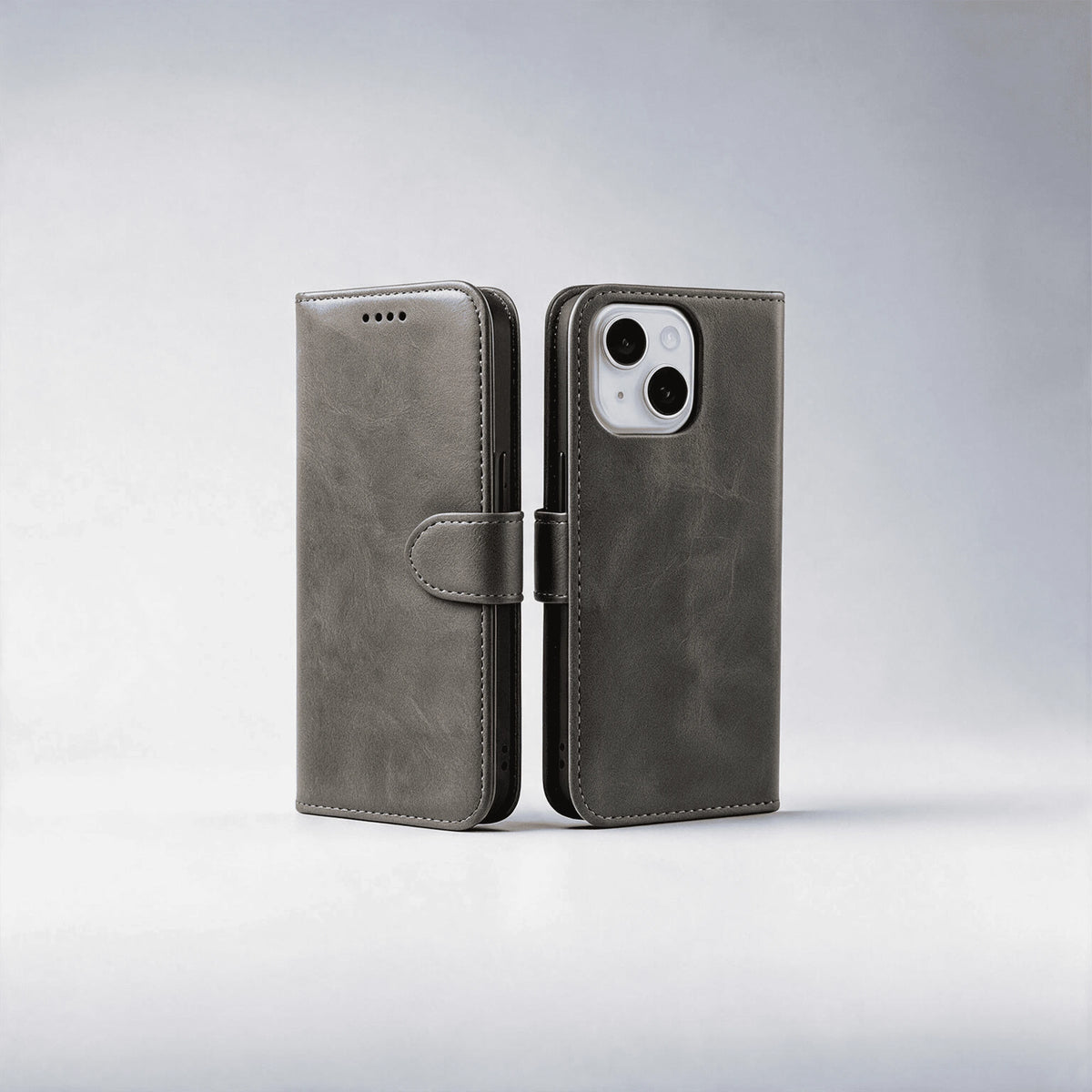 iPhone 13 Series Book Flip Case Leather Wallet