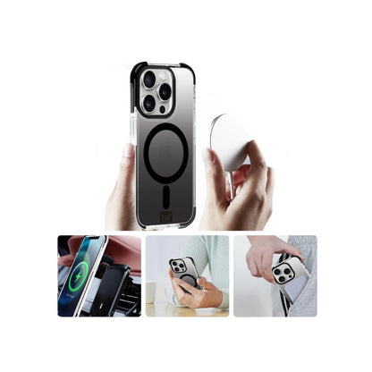 iphone 15 pro ox armour black case magsafe