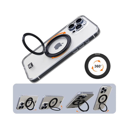 iphone 15 pro max wolf white case ring stand