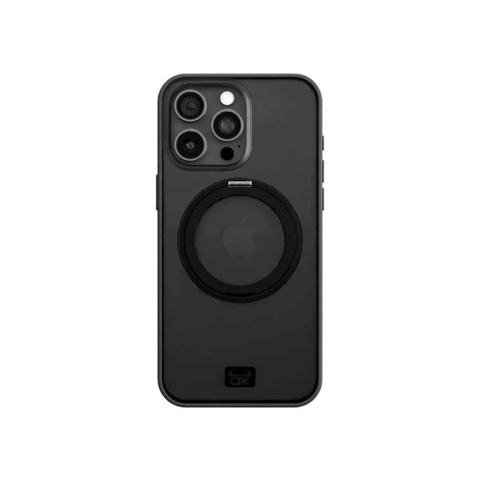 iphone ox ring bear black case