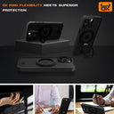 iPhone 15 Pro Ox Ring Case Bear Black