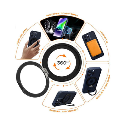 360 degree rotation ring