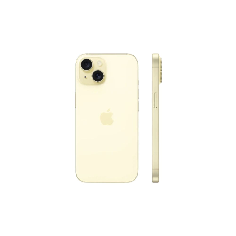 iphone 15 yellow back