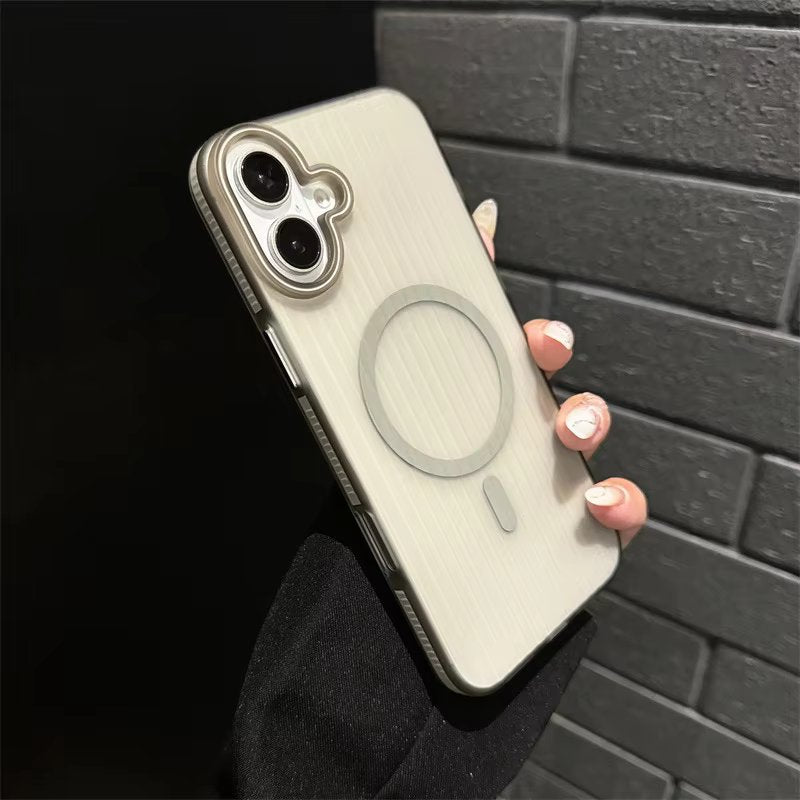 iphone corrugated case for iPhone 16 16 plus in grey