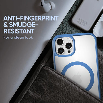 anti fingerprint and smudge resistant blue case