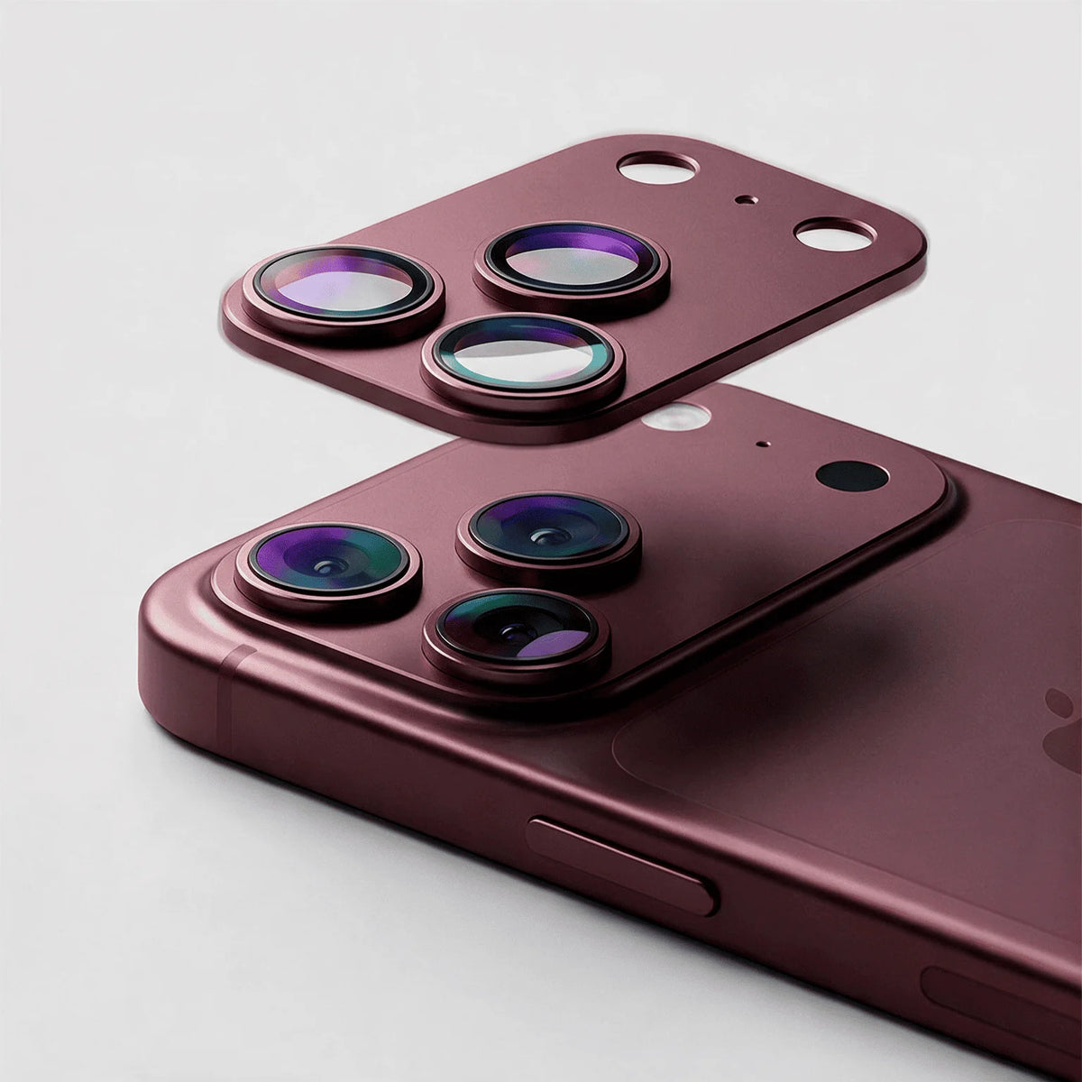 iPhone 18 Pro / Max Camera Lens Protector Full, Coloured