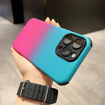 iPhone 15 / Plus / Pro / Pro Max 2-Piece Colour Gradient Case